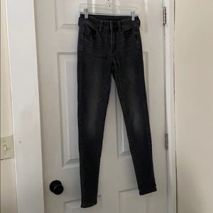American Eagle Black/Grey Jeans